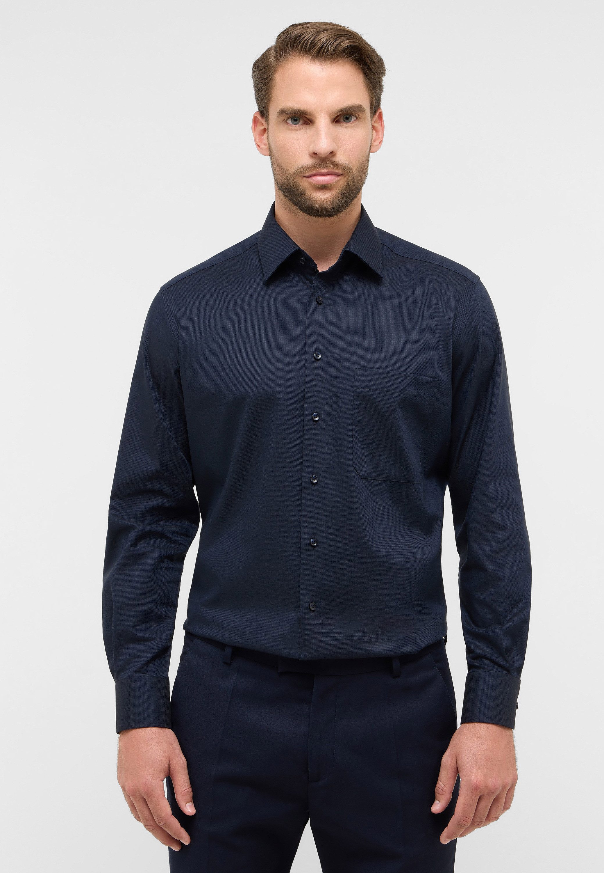 Eterna Langarmhemd COMFORT FIT NON IRON günstig online kaufen