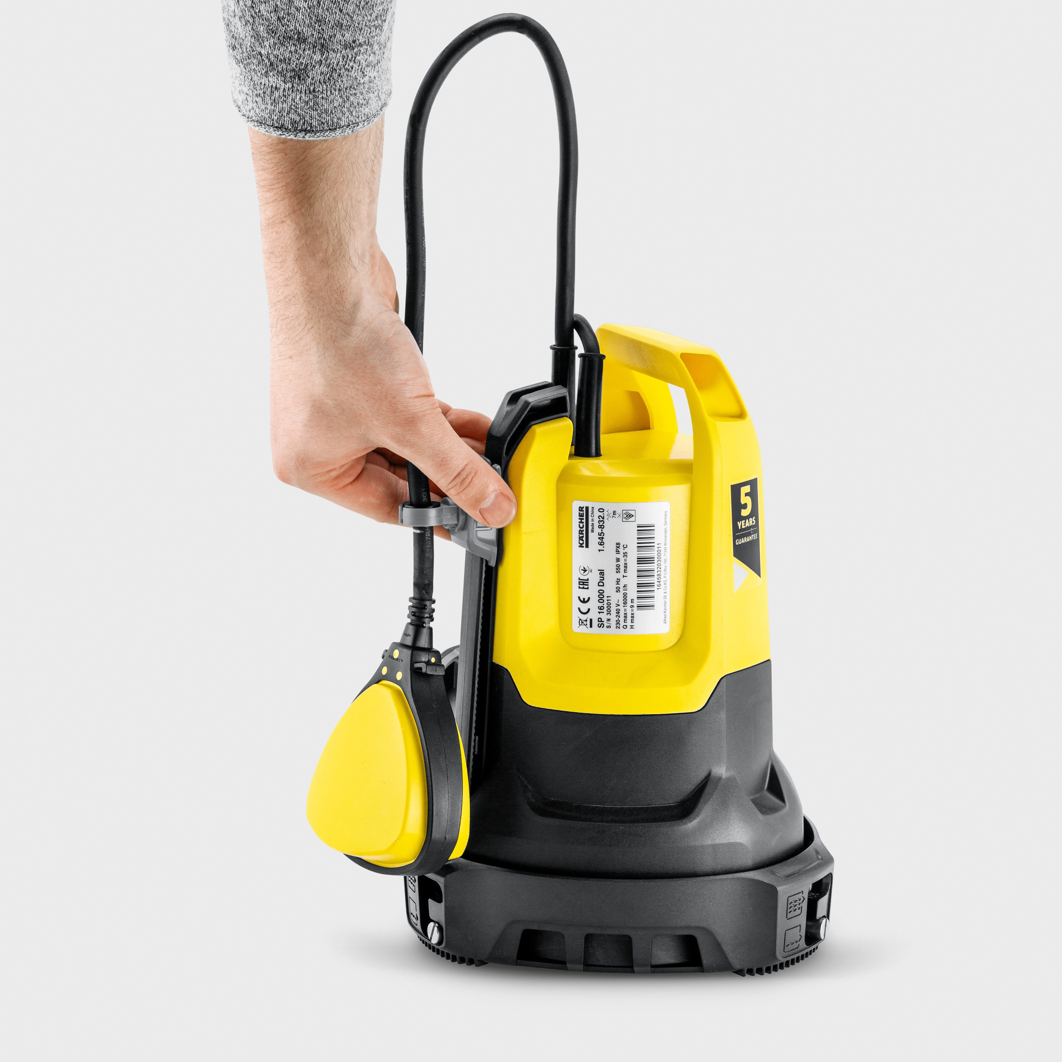 KÄRCHER Schmutzwasser-Tauchpumpe SP 16.000 DUAL, flachsaugende Schmutzwasse günstig online kaufen