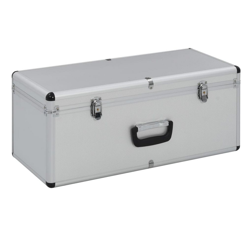 Thumbnail - vidaXL Werkzeugbox Aufbewahrungskoffer 2 Stk. Silbern Aluminium (2 St)