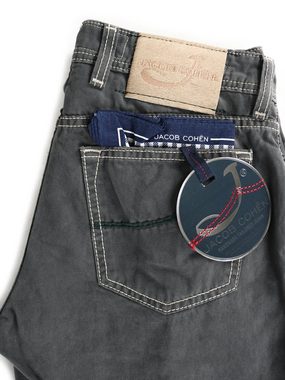 JACOB COHEN Straight-Jeans Handgefertigte Jeans Hose Grau - J620 Vintage 019