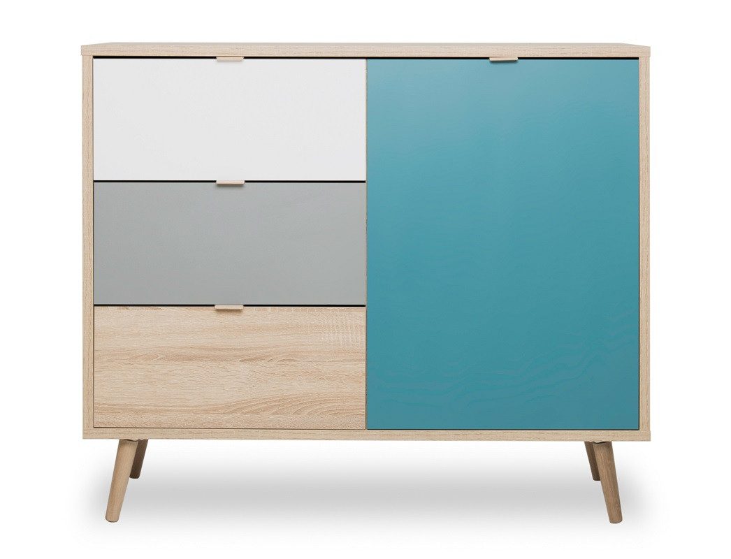 Finori Sideboard Kommode Sideboard Cuba 1, Skandinavisch