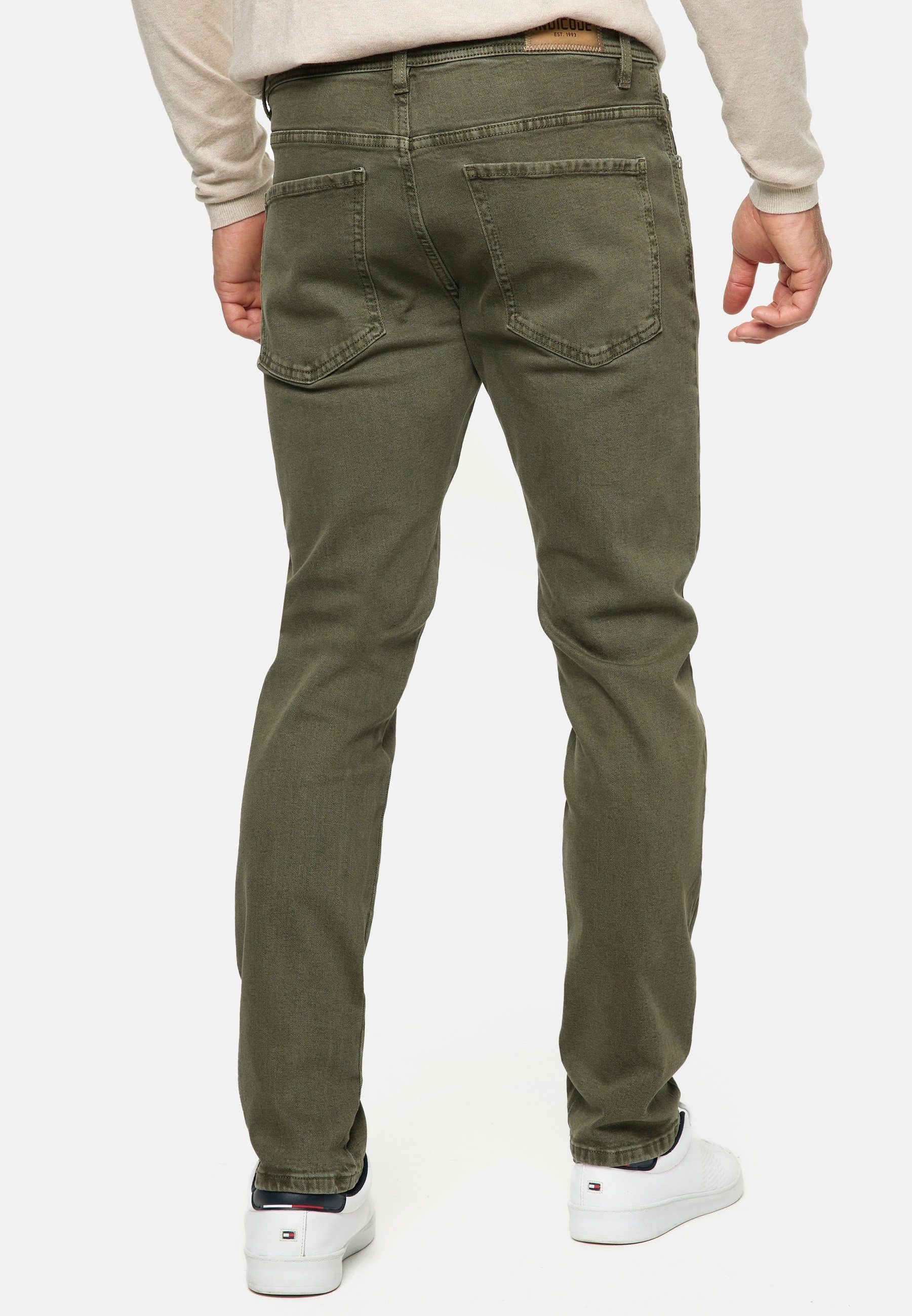 Indicode Regular-fit-Jeans Herren INSamario Jeanshose Hose Herrenhose