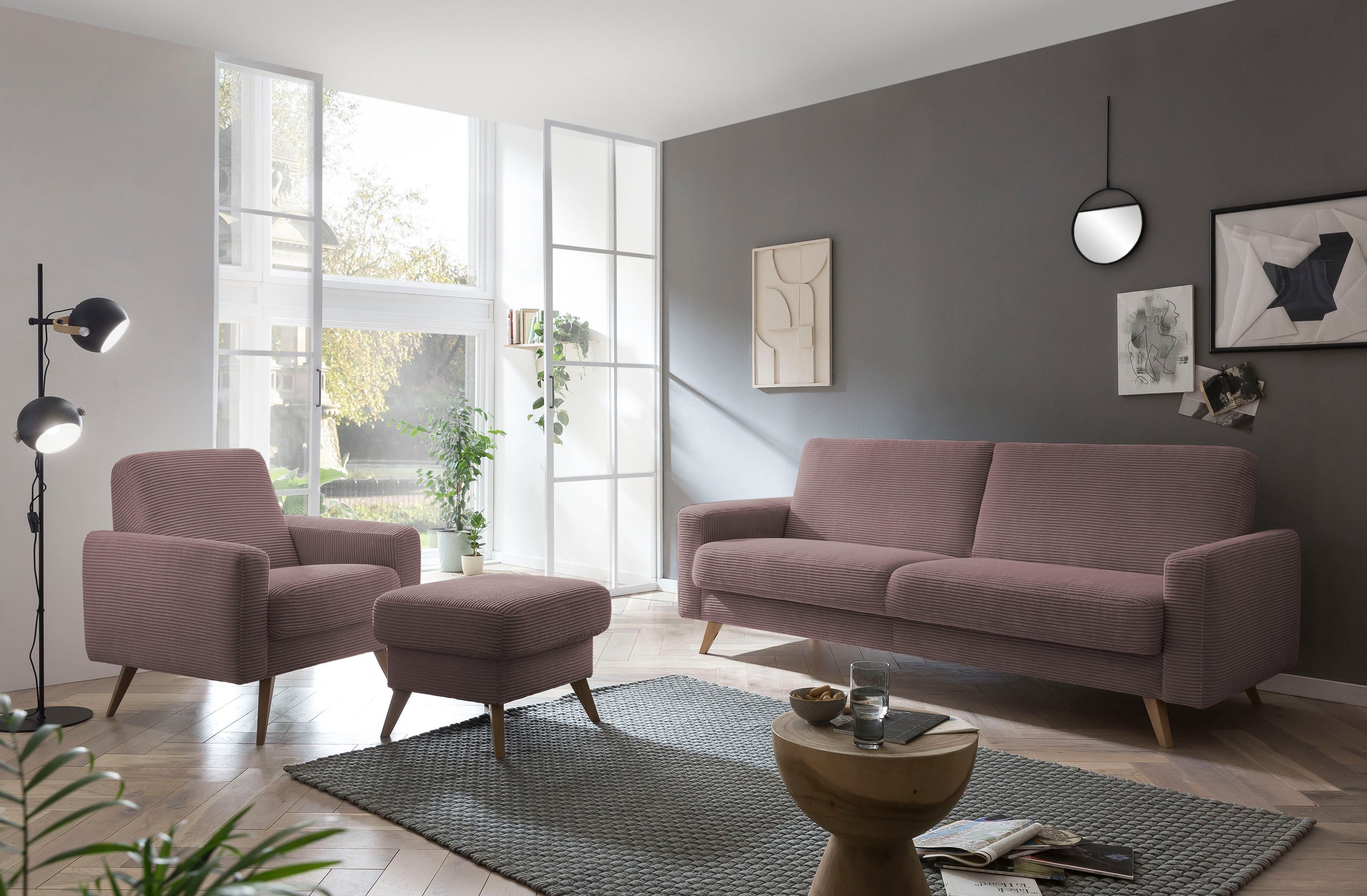 fashion Hocker FSC®-zertifiziertem sofa - Holzwerkstoff Samso, exxpo Aus