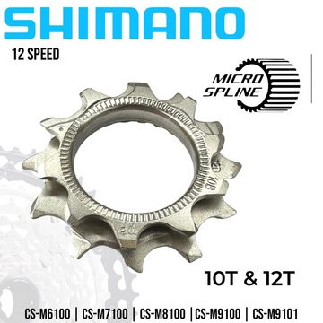 Shimano Fahrradkurbel Shimano Deore SLX XT XTR Kassetten Verschleiß Ersatz Ritzel 10 & 12 Z