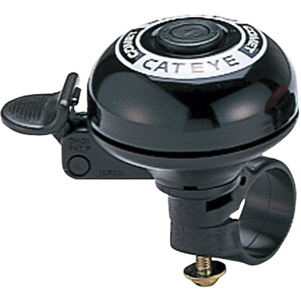 Cateye Fahrradklingel CATEYE Klingel PB-200 Comet Bell einzeln am Cardboard Bis 24mm Lenker-