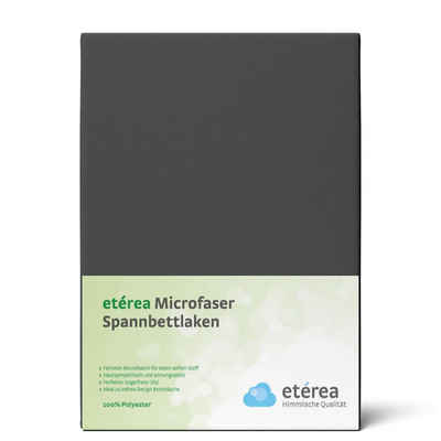 Spannbettlaken etérea 2er Set Microfaser Kinder Spannbettlaken, etérea Himmlische Qualität, Microfaser, Gummizug: rundum, (2 Stück)