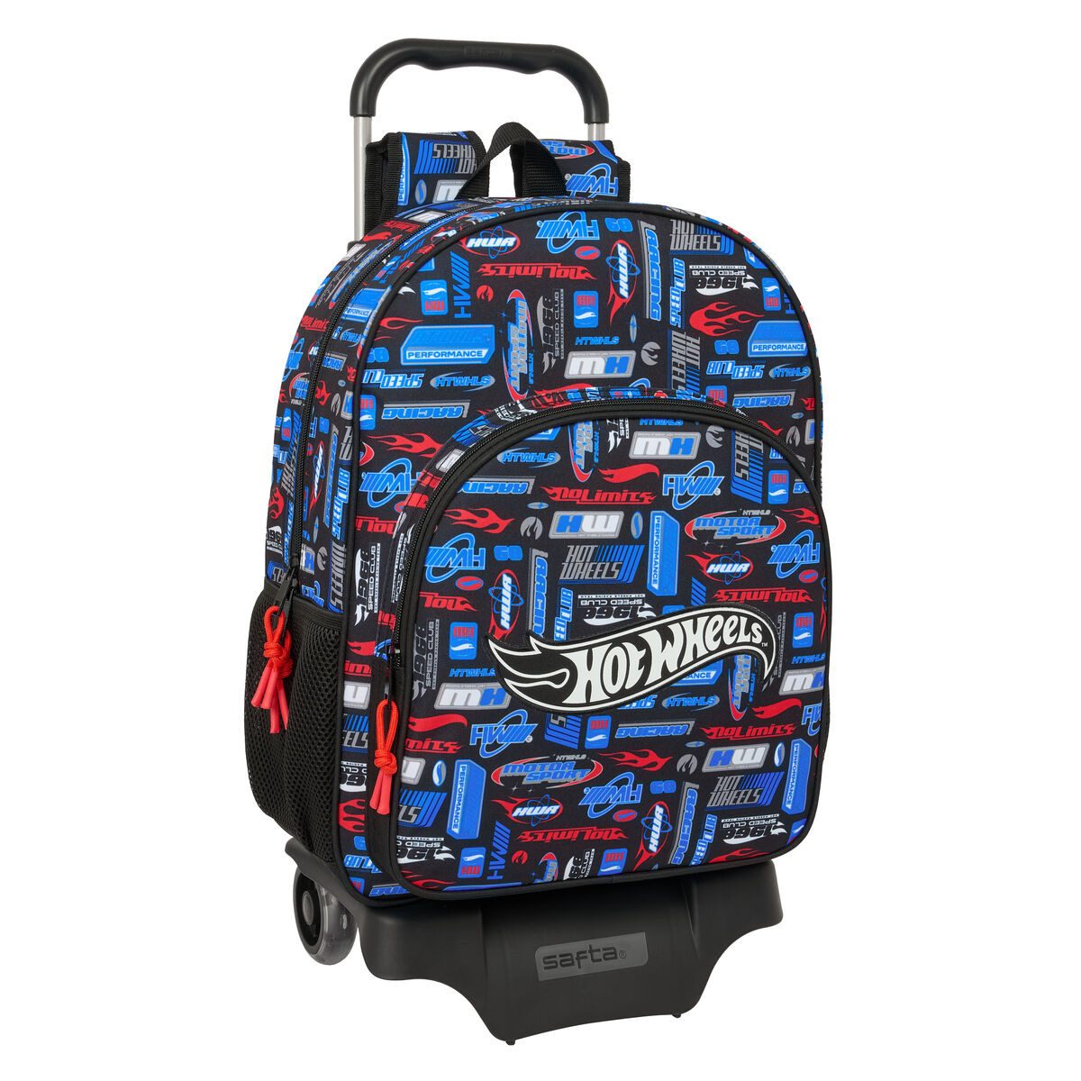 Hot Wheels Kinderrucksack Hot Wheels Kinderrucksack Freizeitrucksack Rucksack Trolley Bunt 33x14