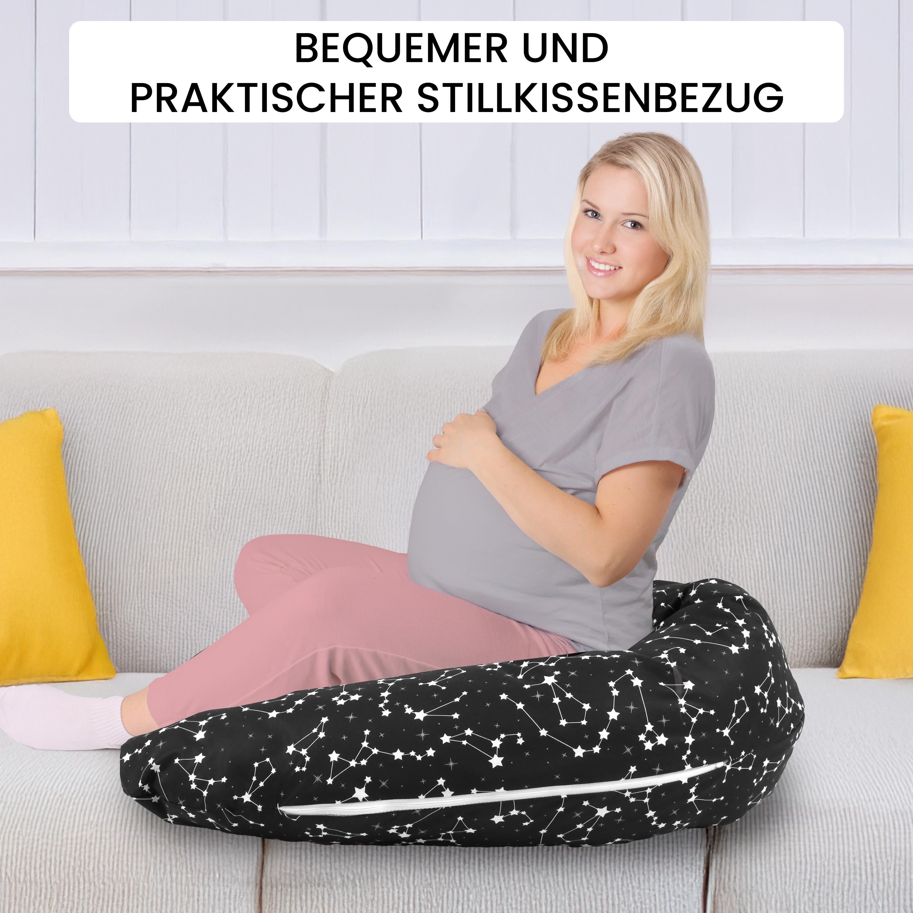 Amilian Stillkissenbezug 170 cm - Kissenbezug für Stillkissen, Seitenschläf günstig online kaufen