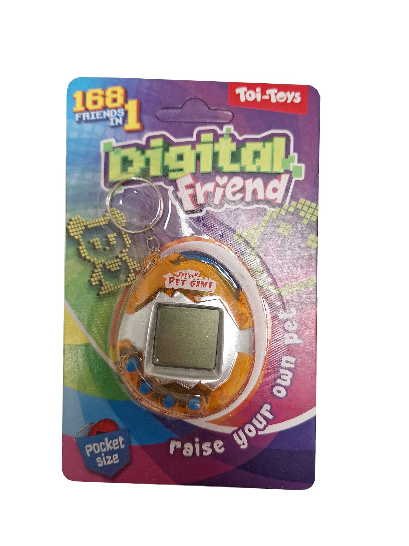 Toi-Toys Lernspielzeug Digitales Haustier You Care mit Ton, 168 Tiere auswählbar