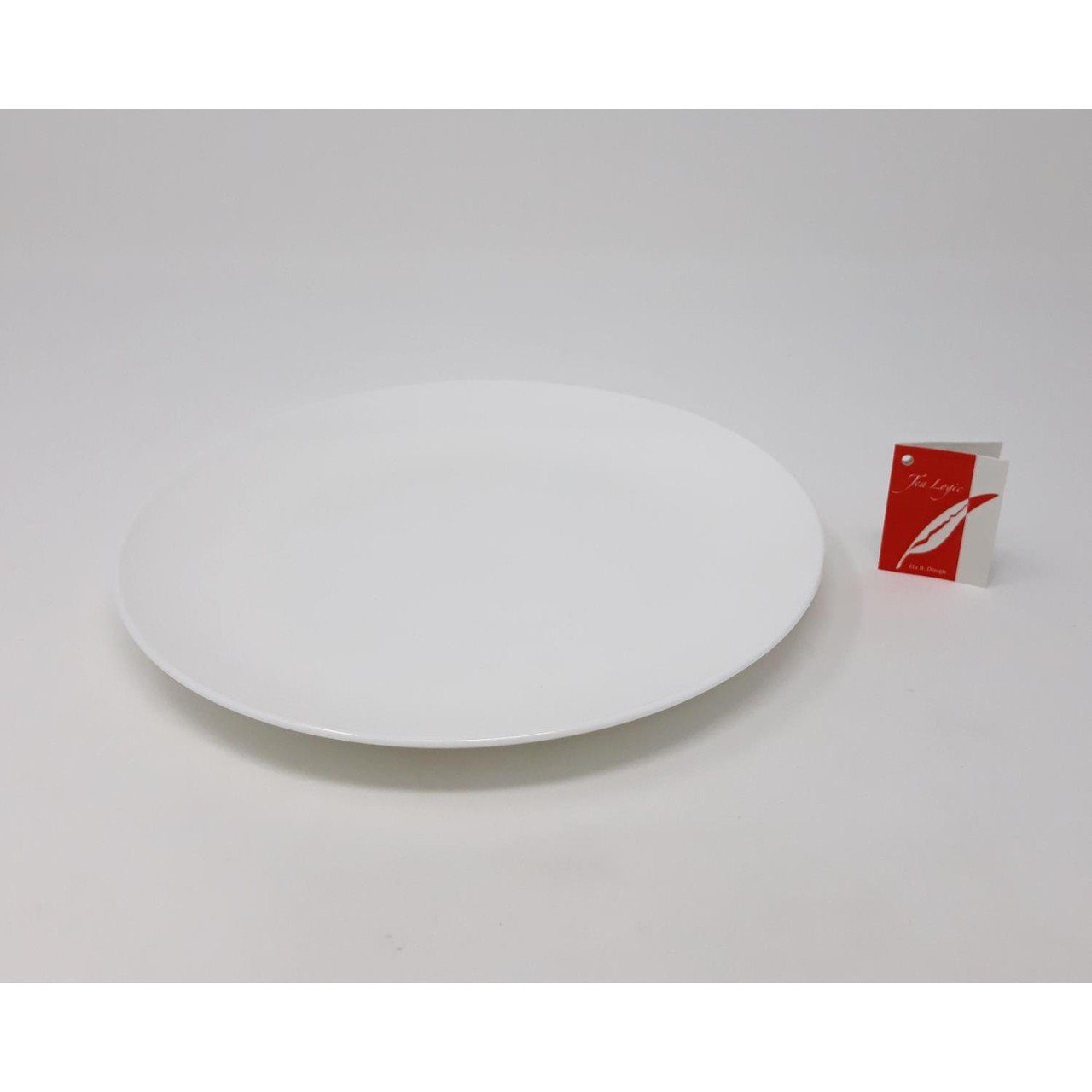 TeaLogic Dessertteller Weiß Porzellan Epsilon, D:19cm