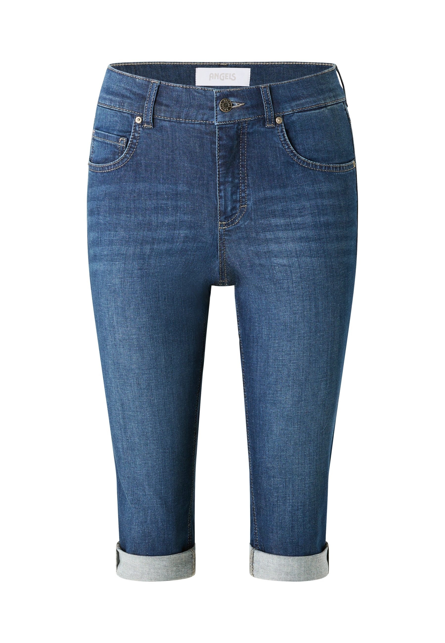 ANGELS Stretch-Jeans ANGELS JEANS CAPRI TU blue used 311 470000.3258 - THE LIGHT ONE