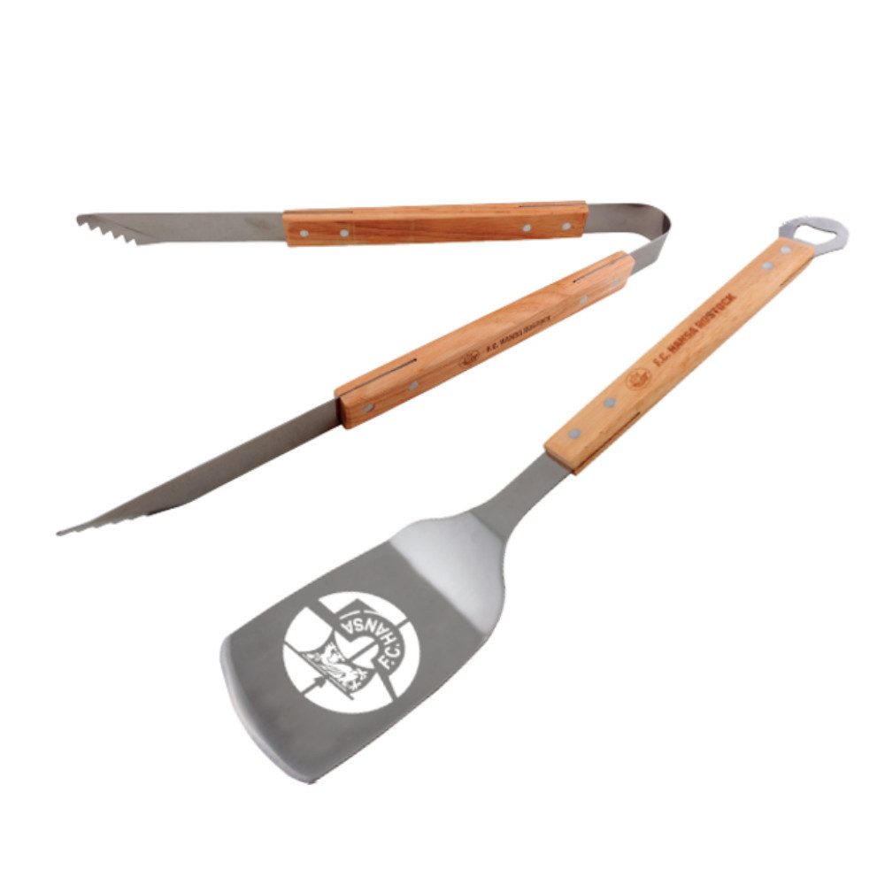 FC Hansa Rostock Grillbesteck-Set Hansa Rostock Grillbesteck 2er-Set