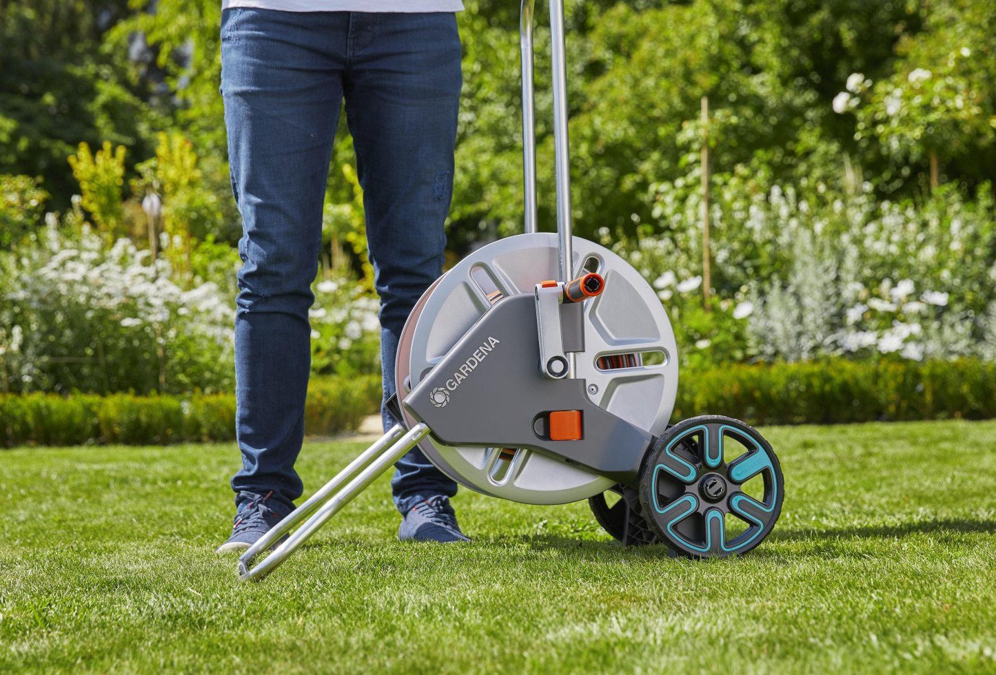 GARDENA Schlauchwagen Gardena Schlauchwagen CleverRoll M Metall ohne