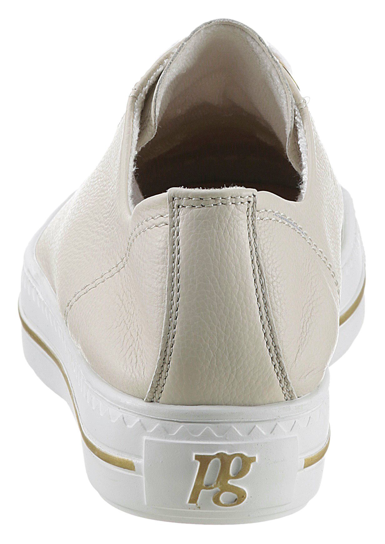 Paul Green Sneaker mit beige Plateausohle