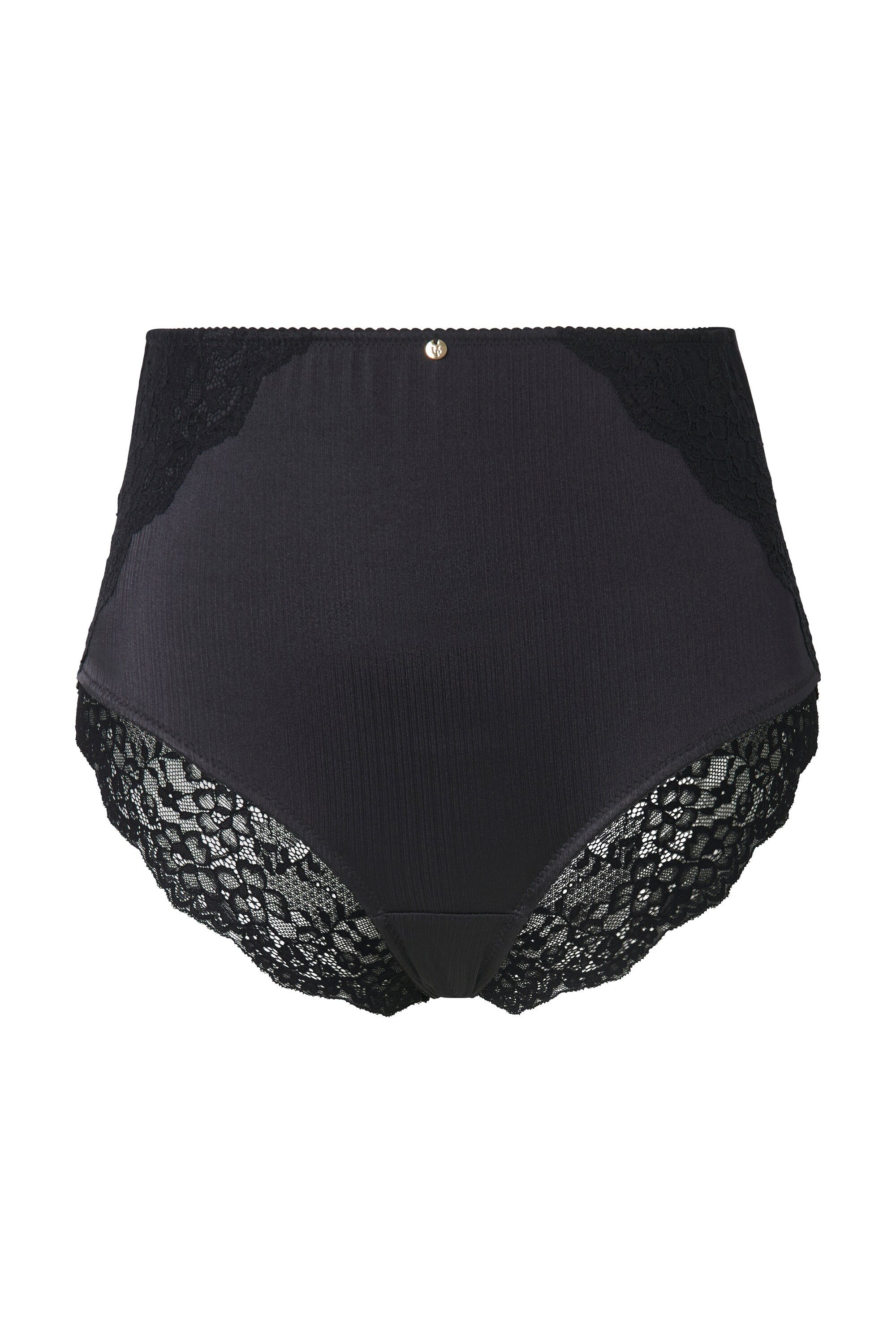 Slip Maxislip Satin Spitzen-Rückseite