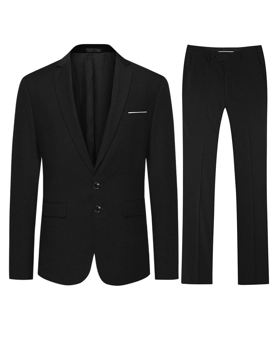 Allthemen Anzug (2 tlg) Herren Slim Fit Anzüge Modern Herrenanzug für Busin günstig online kaufen
