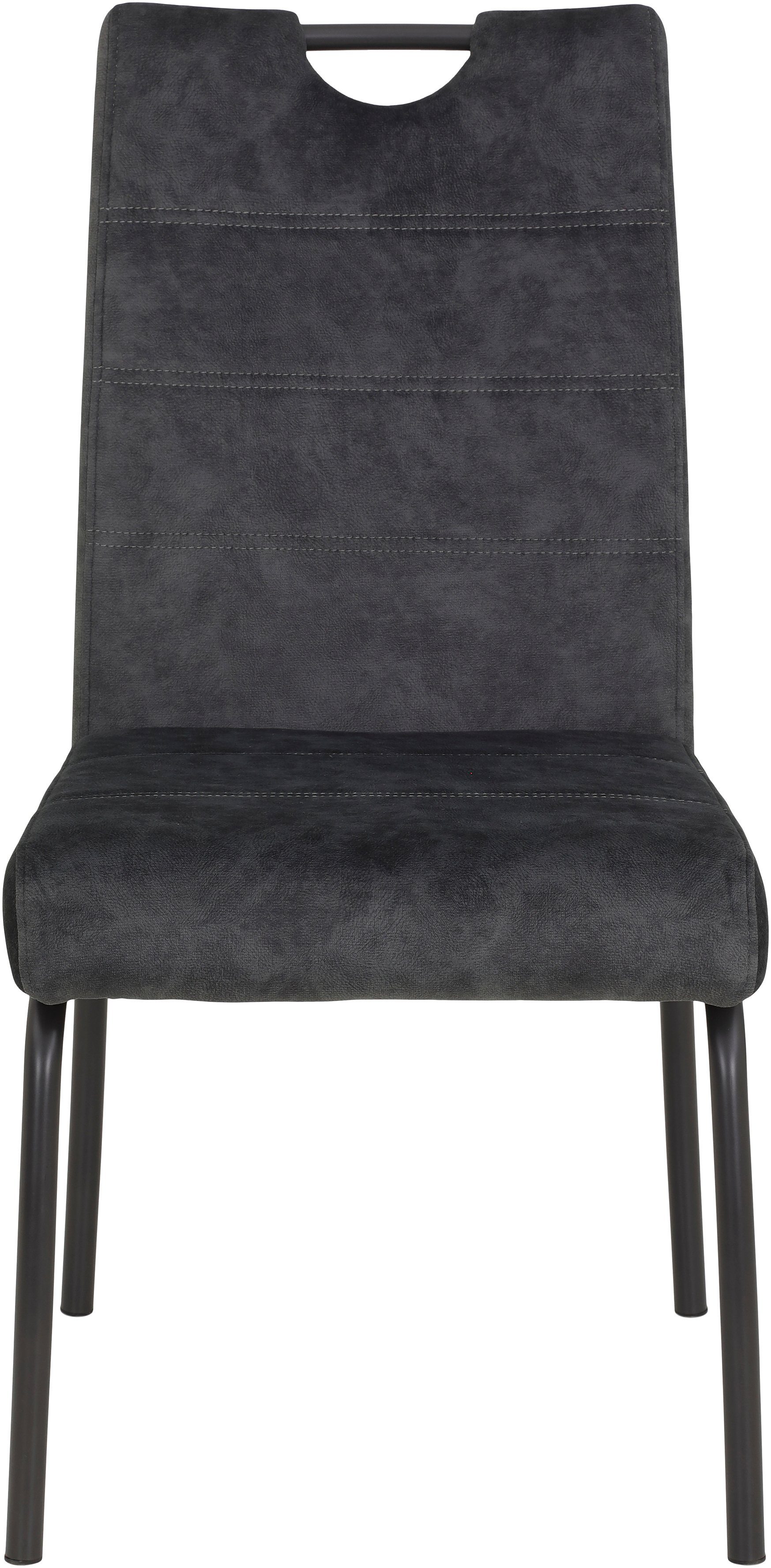 HELA 4-Fußstuhl EVELYN (Set, 4 St), Komfortsitz mit Federkorb günstig online kaufen