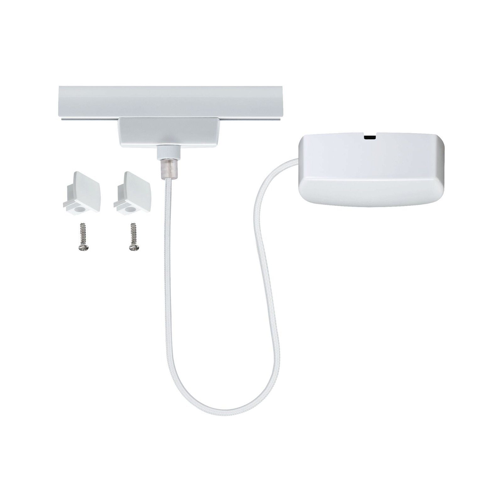 Paulmann Schienensystem-Einspeiser URail Einspeisung Kabel 1m max. 1.000W, 0,1 cm, (1-tlg)