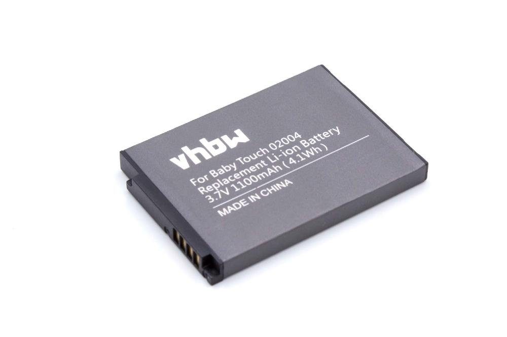vhbw kompatibel mit Summer Baby Touch 02004, 02000 Akku Li-Ion 1100 mAh (3,7 V)