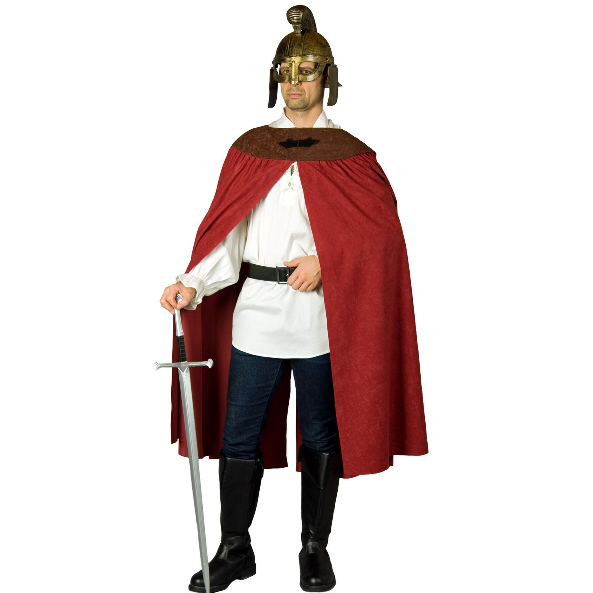 Festartikel Müller GmbH Kostüm St. Martin Umhang teilbar Rot-Braun Herren