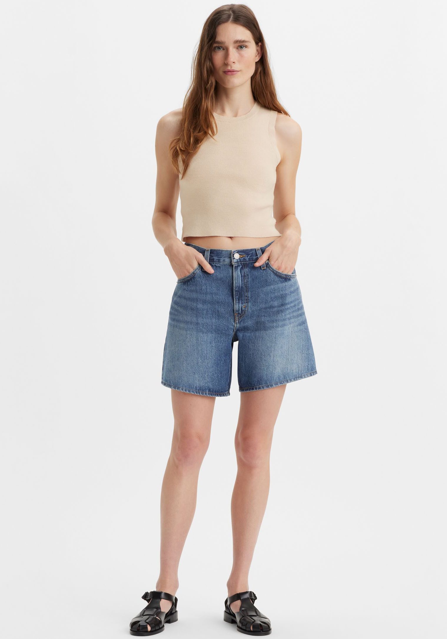 Levi's® Шорты HIGH BAGGY SHORT im Five-Pocket Style