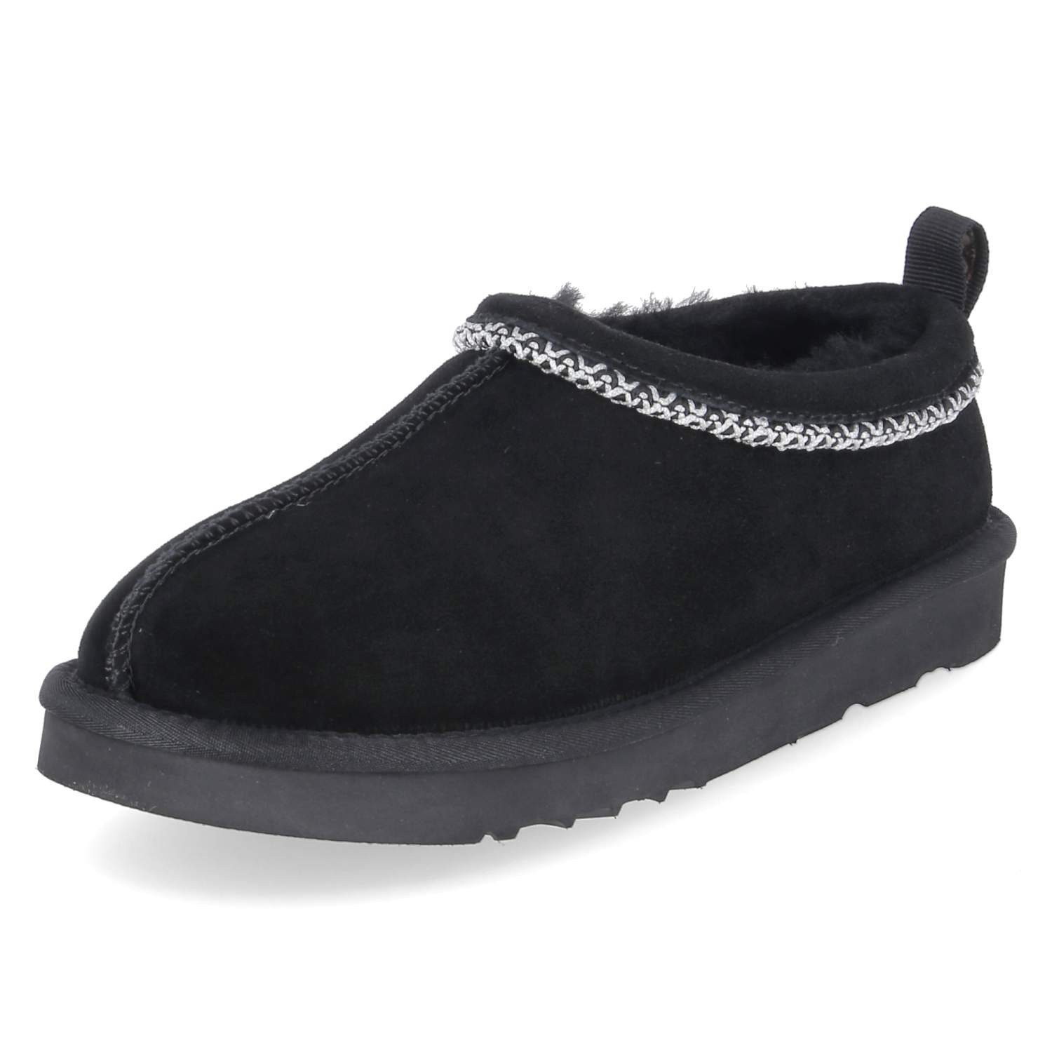 Australia Luxe Collective Australia Luxe OUTBR206N-BL Damen Rauleder black Pantolette