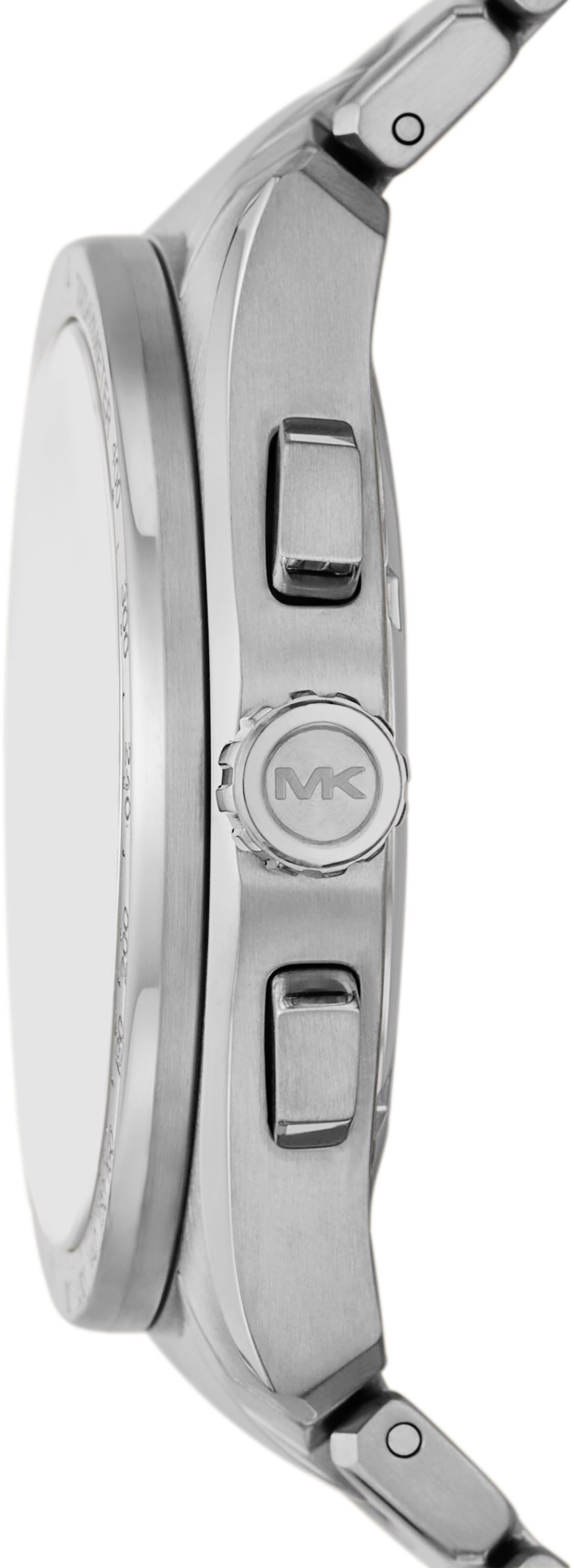 MICHAEL KORS Chronograph ACCELERATOR 2.0 MK9176, Armbanduhr, Herrenuhr, Edelstahlarmband, analog, Tag, Stoppfunktion