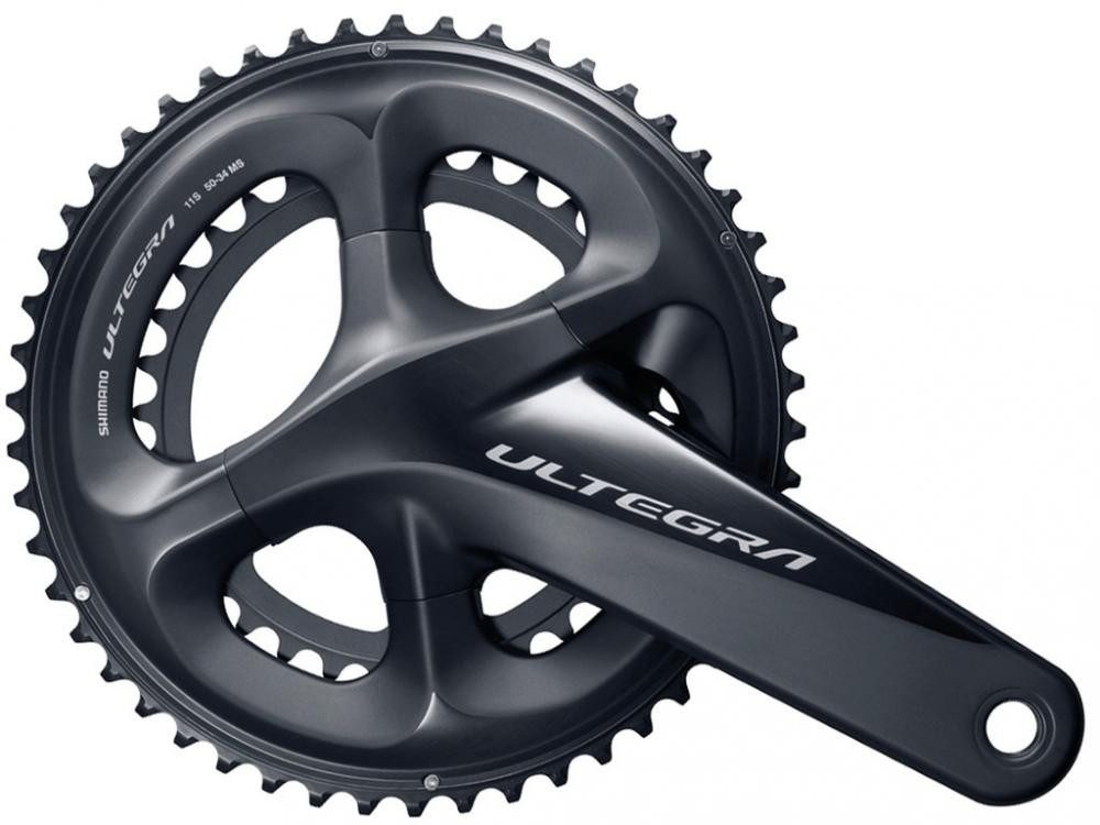 Fahrradkurbel SHIMANO Kurbelgarnitur ULTEGRA FC-R8000 2x11-fach 172,5 mm 52-36 Zähne
