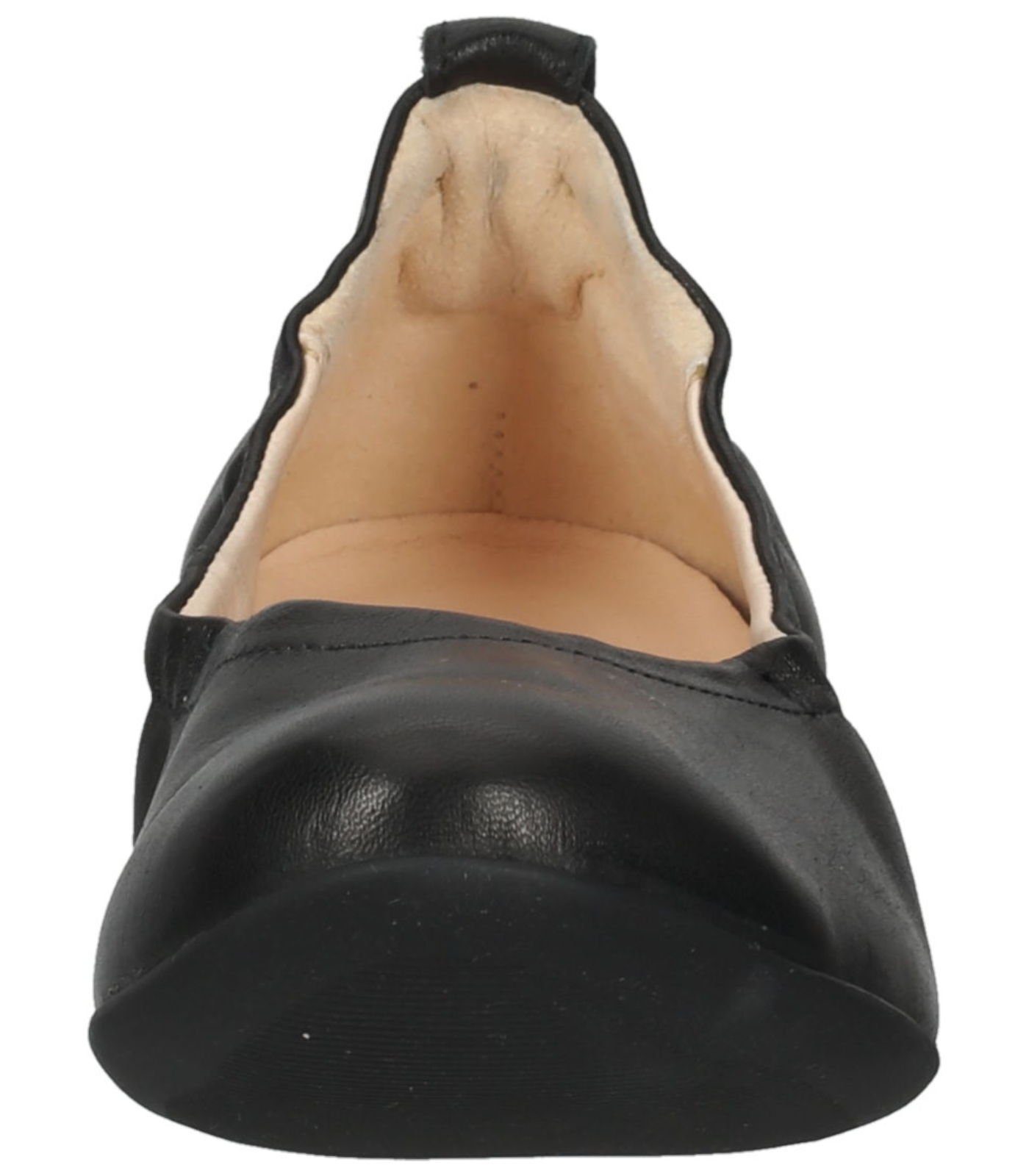 Think! Ballerinas Glattleder Ballerina schwarz 048438