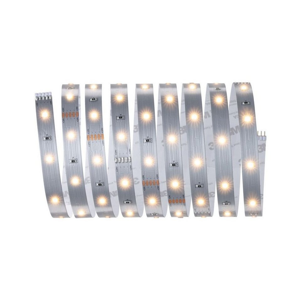 Paulmann LED-Streifen Paulmann MaxLED-Stripe 250 Silber 2,5m, Nicht dimmbar  nicht Smart Home-fähig ohne Bewegungsmelder