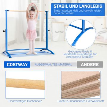 COSTWAY Balancetrainer Ballettstange, 130 cm, höhenverstellbar