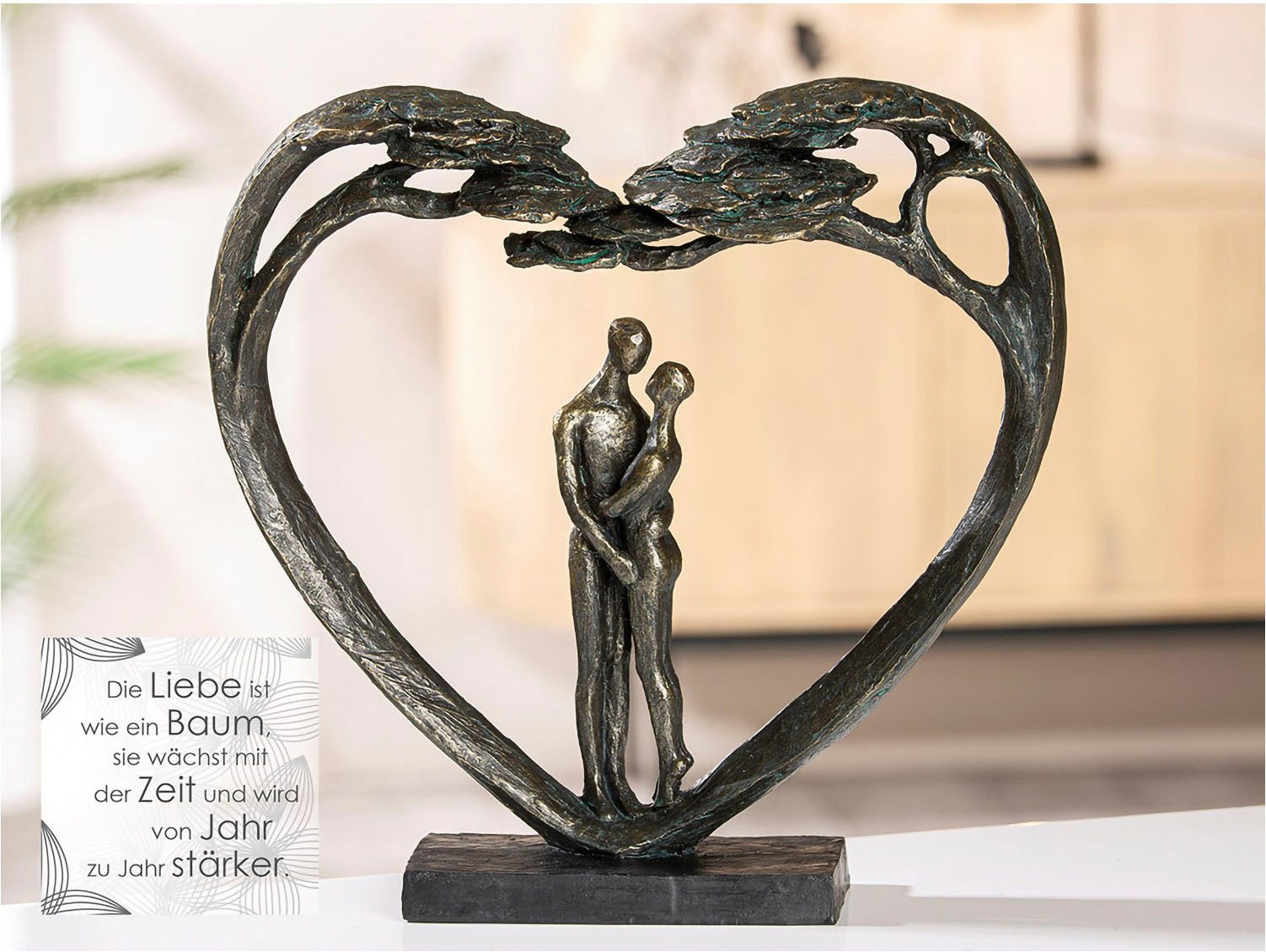 Casablanca by Gilde Dekofigur Skulptur "Love günstig online kaufen