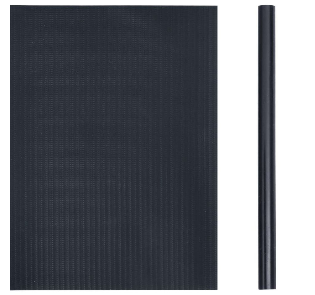 Thumbnail - vidaXL Gartenzaun Garten-Sichtschutz 4 Stk. PVC 35x0,19 m Matt-Dunkelgrau, (4-St)