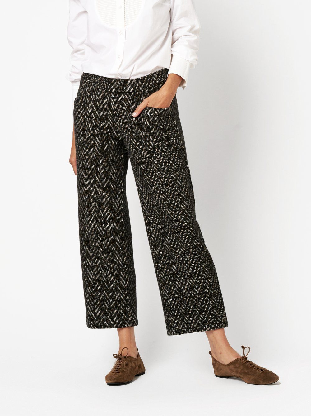 TONI Stoffhose Sue Wide Chic 7/8 günstig online kaufen