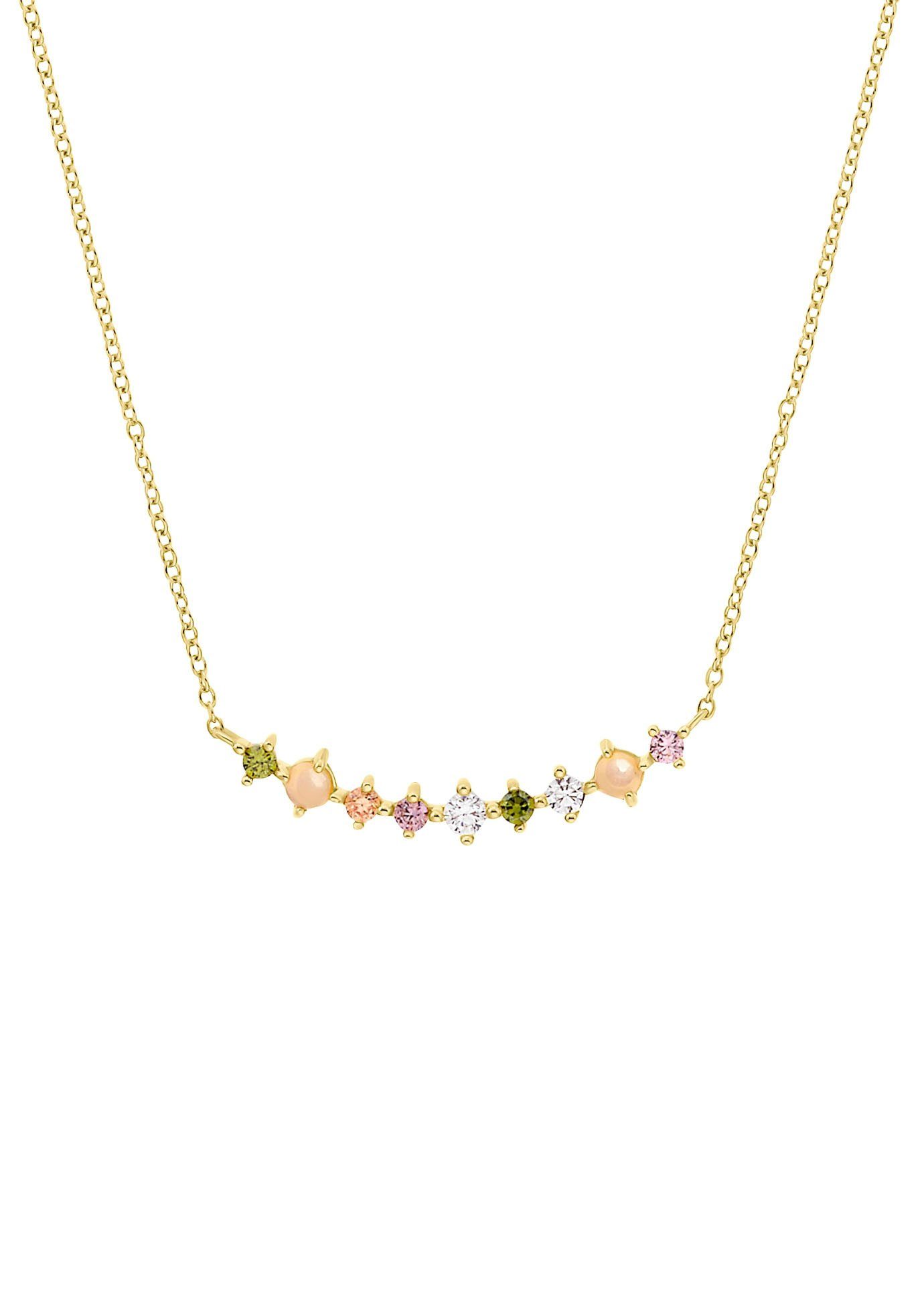 Noelani Kette ohne Anhänger Colorful Stone, 2036071, mit Zirkonia (synth)