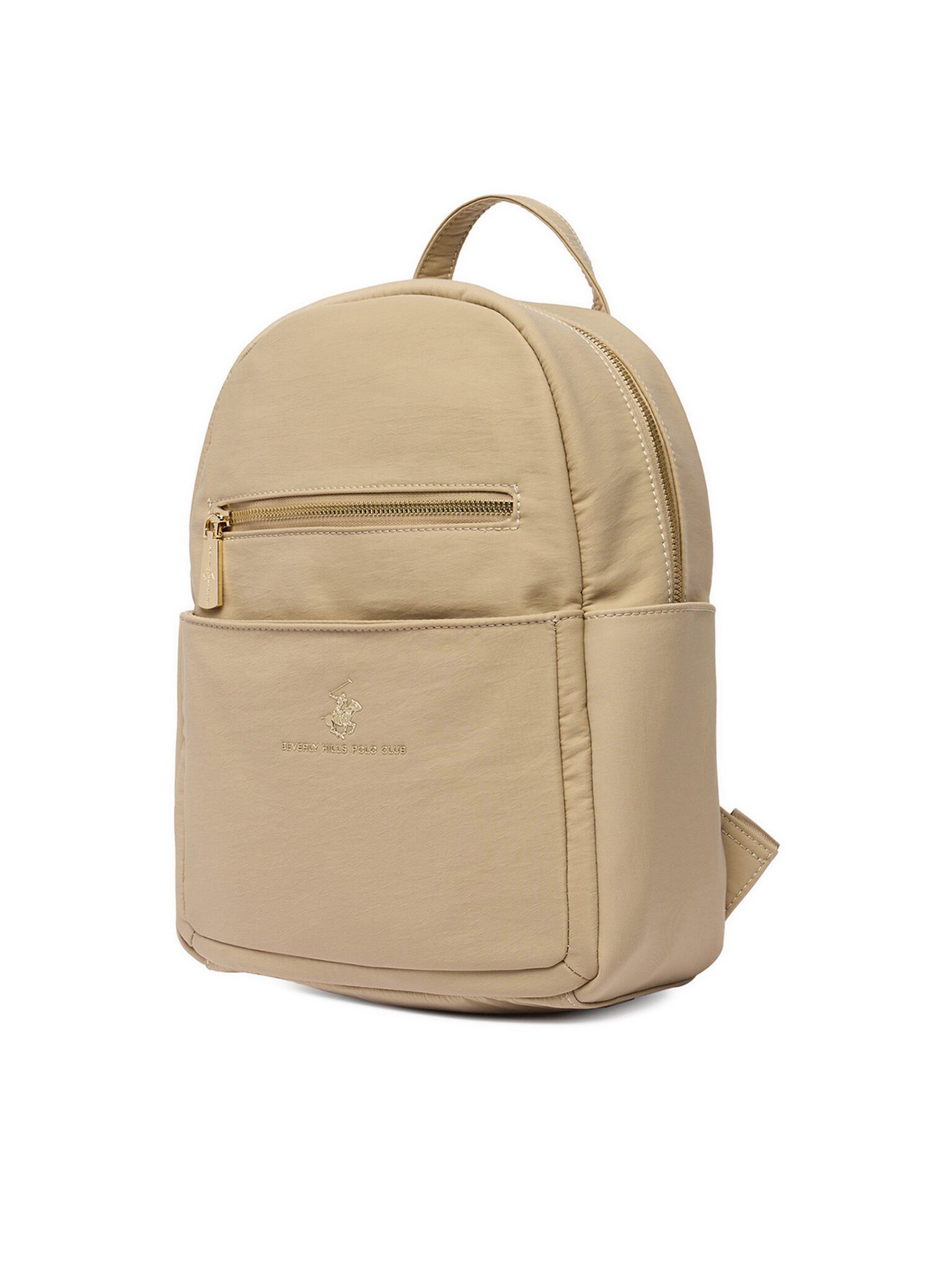 BEVERLY HILLS POLO CLUB Freizeitrucksack Beverly Hills Polo Club Damen-Rucksack Beige BEVERLY HILLS POLO CLUB-C