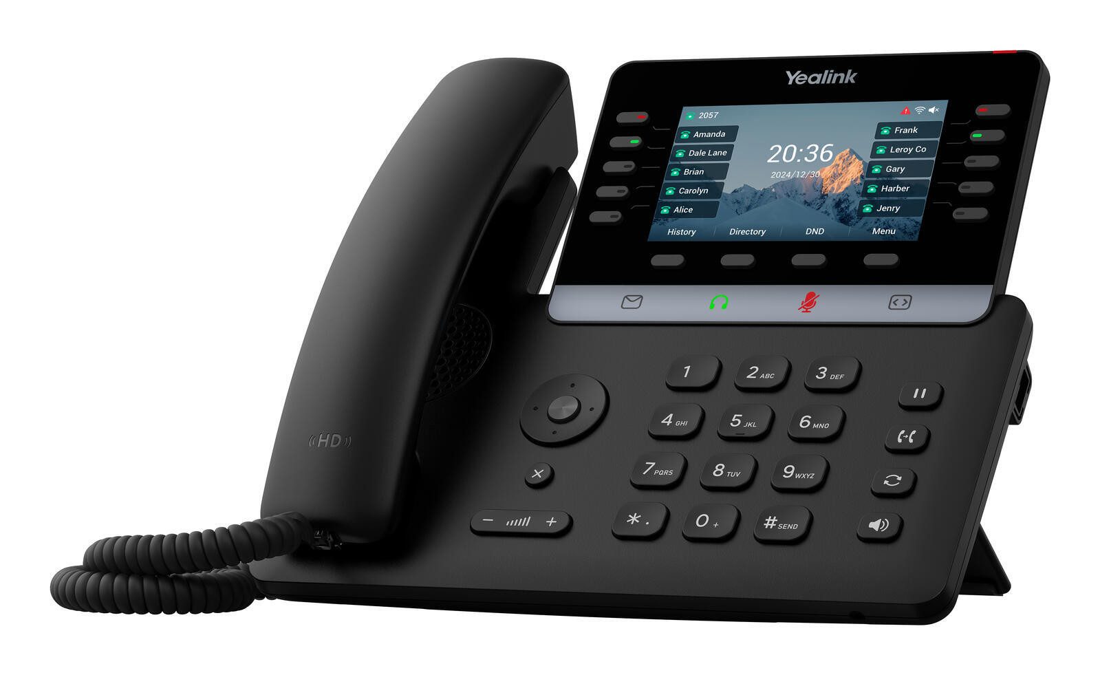 Yealink Yealink SIP-Telefon T74W Kabelgebundenes Telefon
