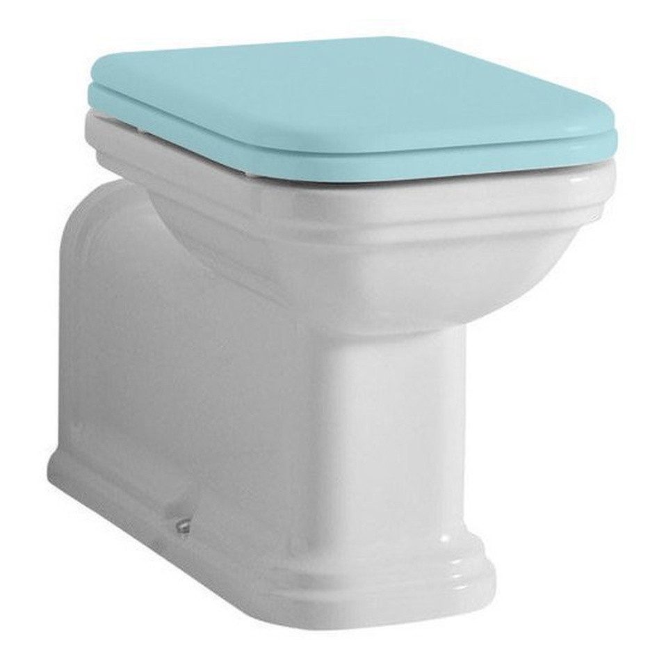 Kerasan Tiefspül-WC WALDORF WC Becken 37x65cm, Abgang senkrecht/waagerecht, weiß, Kerasan-411601