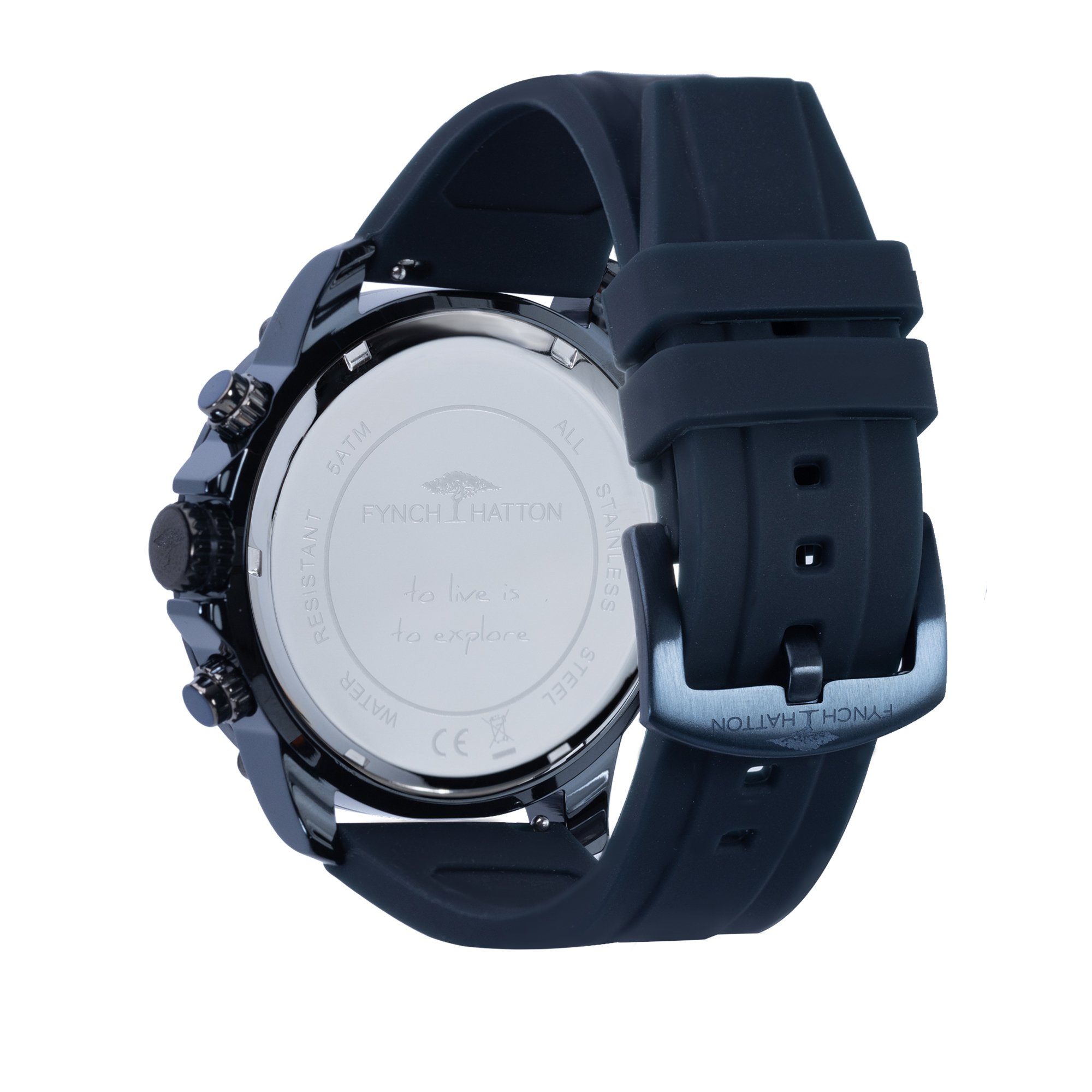 FYNCH-HATTON Chronograph Armbanduhr blau
