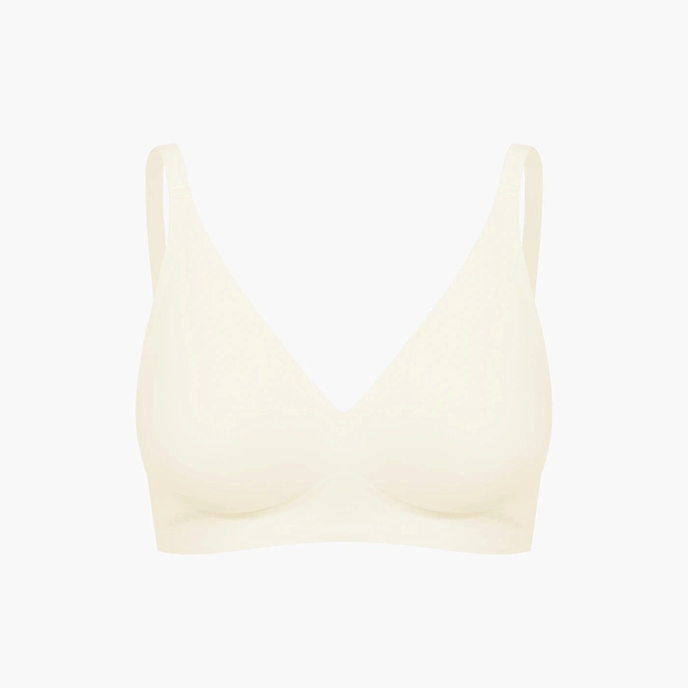 Bügelloser BH Comfort Push-Up BH-Ecru-L