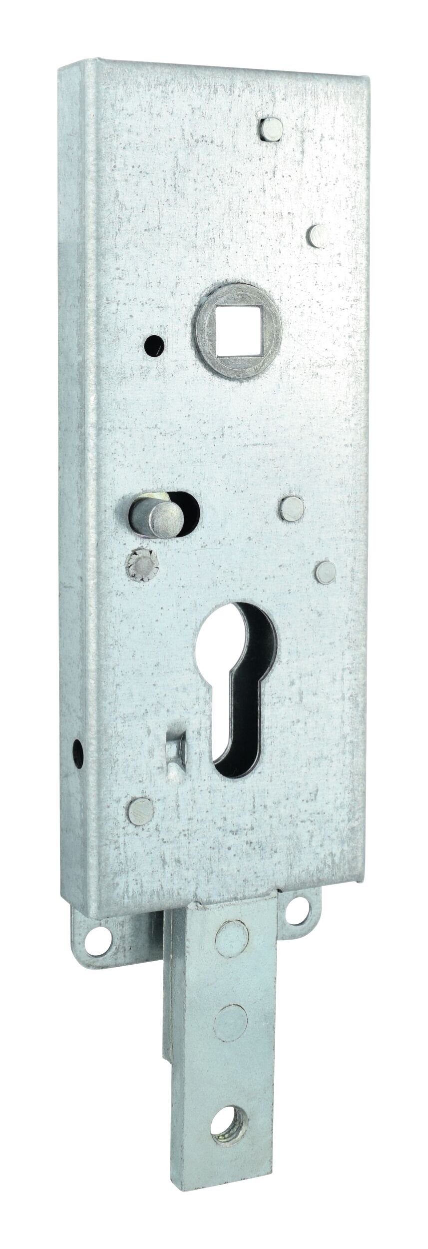 Bever & Klophaus Einsteckschloss, Dornmaß 60 mm, Garagentor-Schloss 8002 PZ60/9 unten schließend