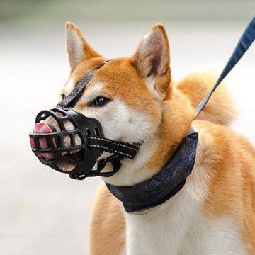 Lubgitsr Maulkorb Maulkorb für Hunde Hunde atmungsaktive Haustier Maske Hundetraining