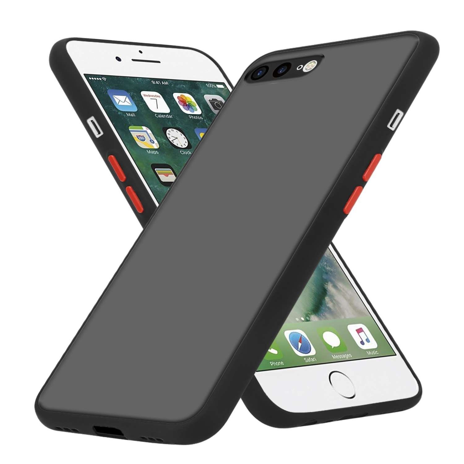 Cadorabo Handyhülle für Apple iPhone 7 PLUS / 7S PLUS / 8 PLUS Hülle Apple iPhone 7 PLUS / 7S PLUS / 8 PLUS, Handy Schutzhülle - Hülle - Ultra Slim Hard Cover Case - Bumper