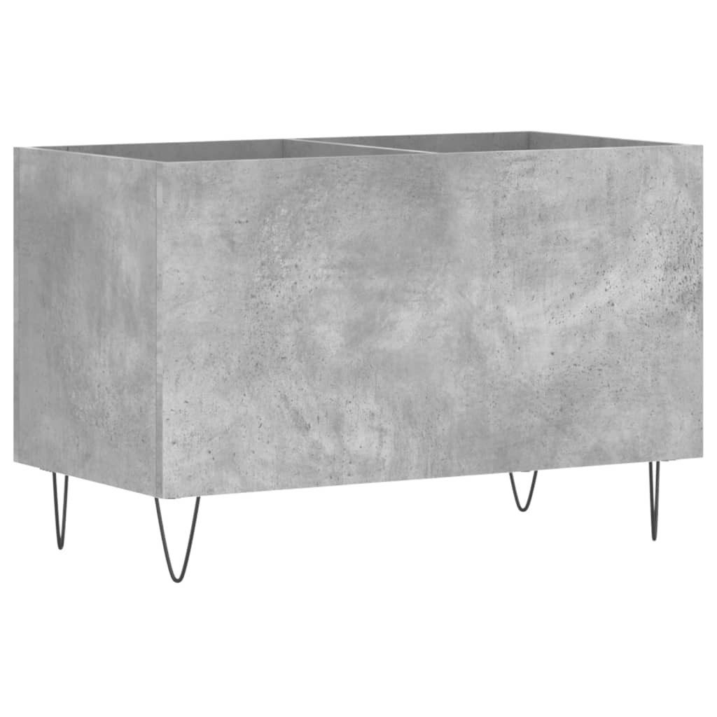 vidaXL Lowboard Plattenschrank Betongrau 74,5x38x48 cm Holzwerkstoff (1 St)