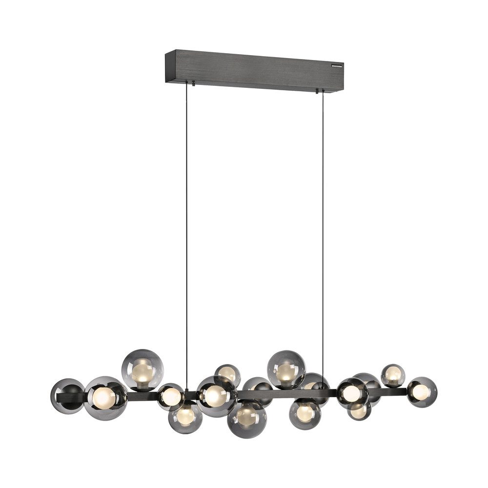 Paul Neuhaus LED Pendelleuchte Pendellampe PURE EPopup, elektrisch höhenverstellbar, dimmbar, Memoryfunktion, CCT, 18x LED Board / 1.8 W, warmweiß bis kaltweiß, dimmbar per Fernbedienung, elektrisch höhenverstellbar