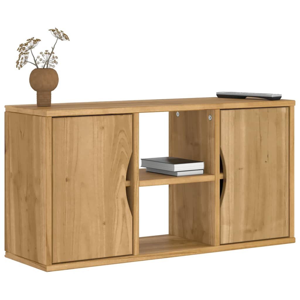 vidaXL TV-Schrank TV-Schrank ODDA 79x24x40 cm Massivholz Kiefer (1-St)