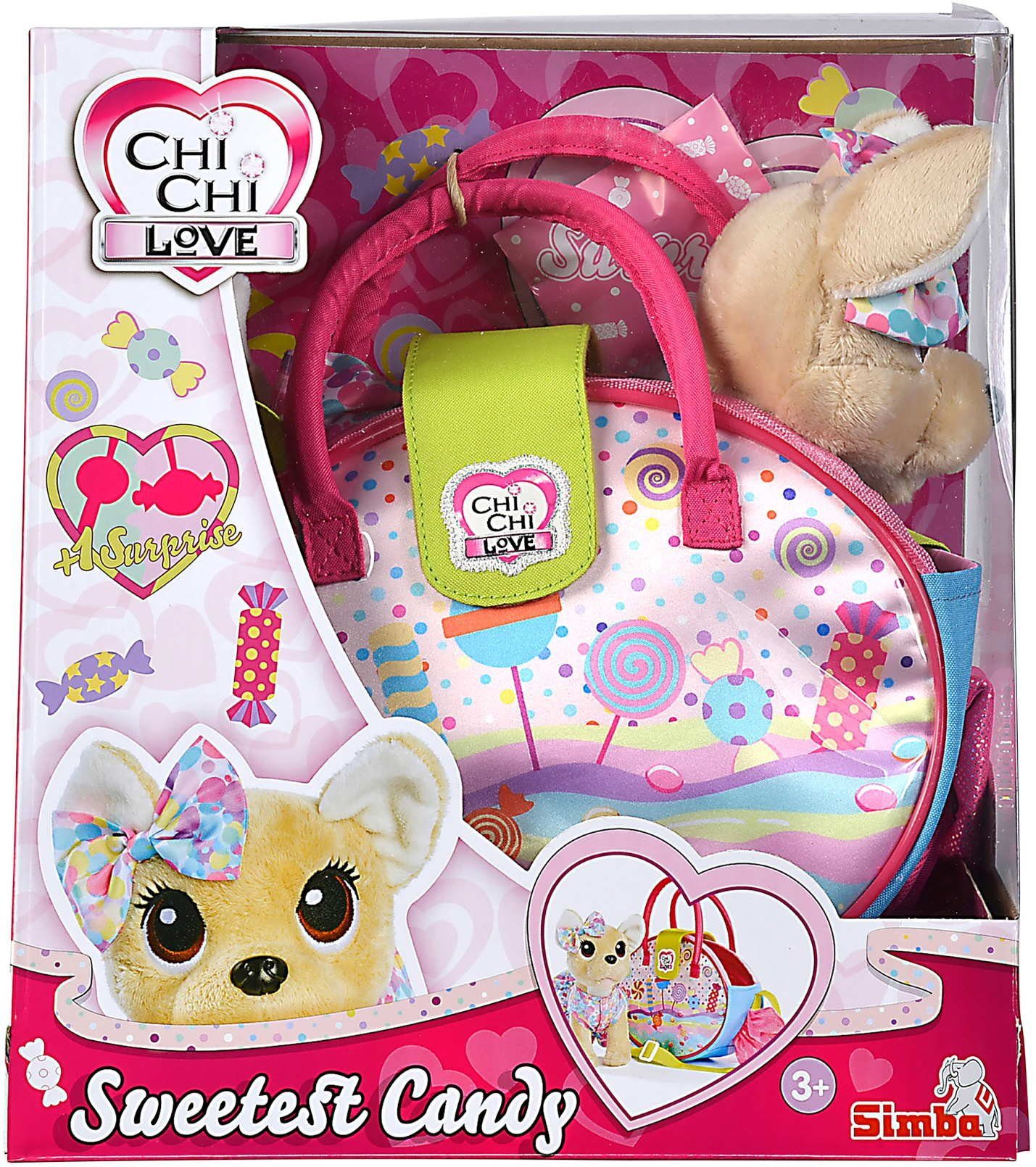SIMBA Plüschfigur Plüsch Stofftier Chi Chi Love CCL Sweetest Candy 20cm 105890001