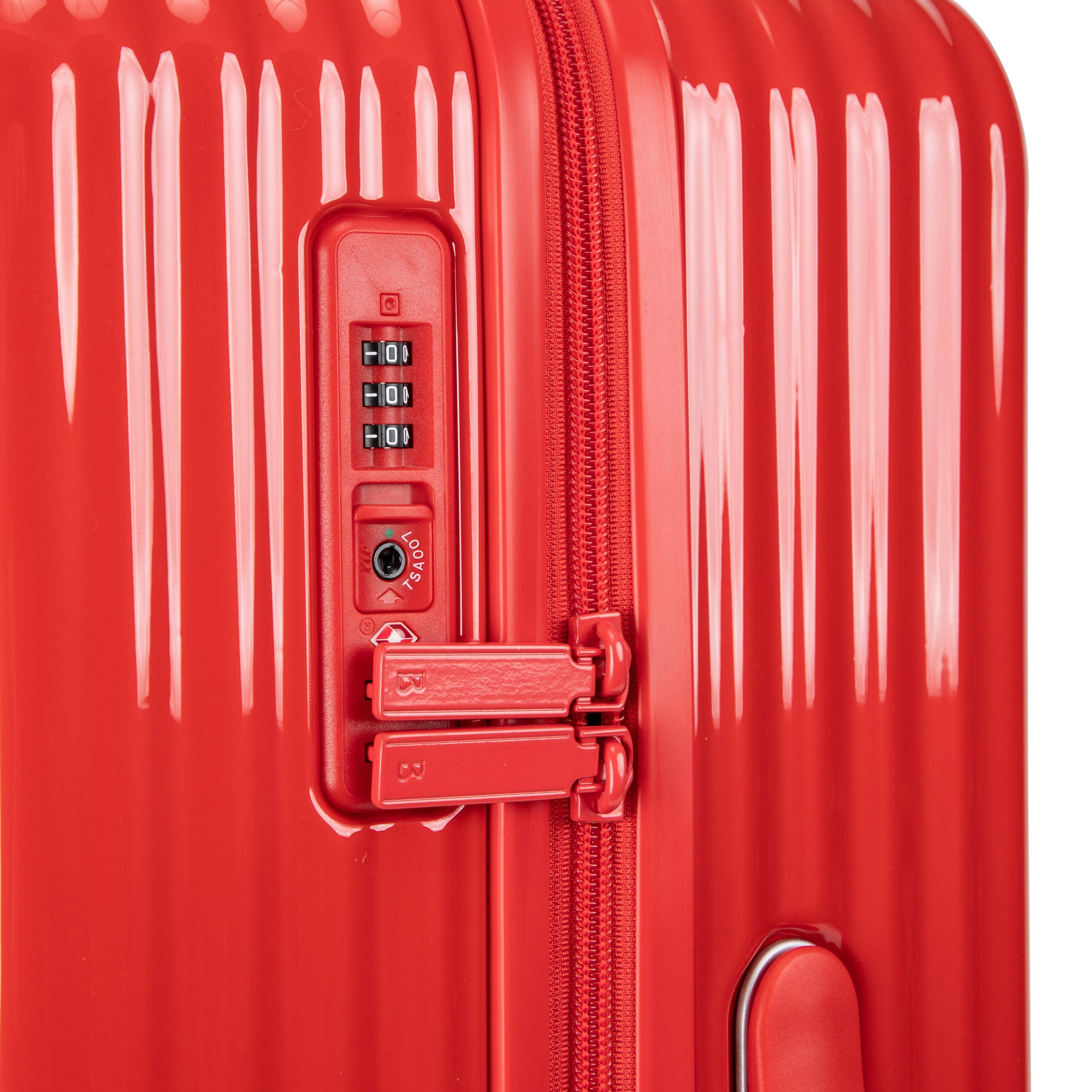 Rollen Business-Trolley, BOGNER 4 red