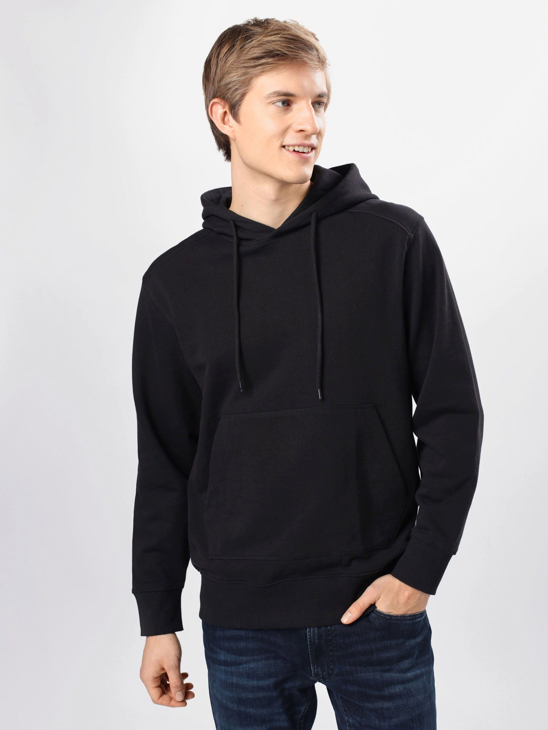 SELECTED (16077368) (1-tlg) Black Jackson Sweatshirt HOMME