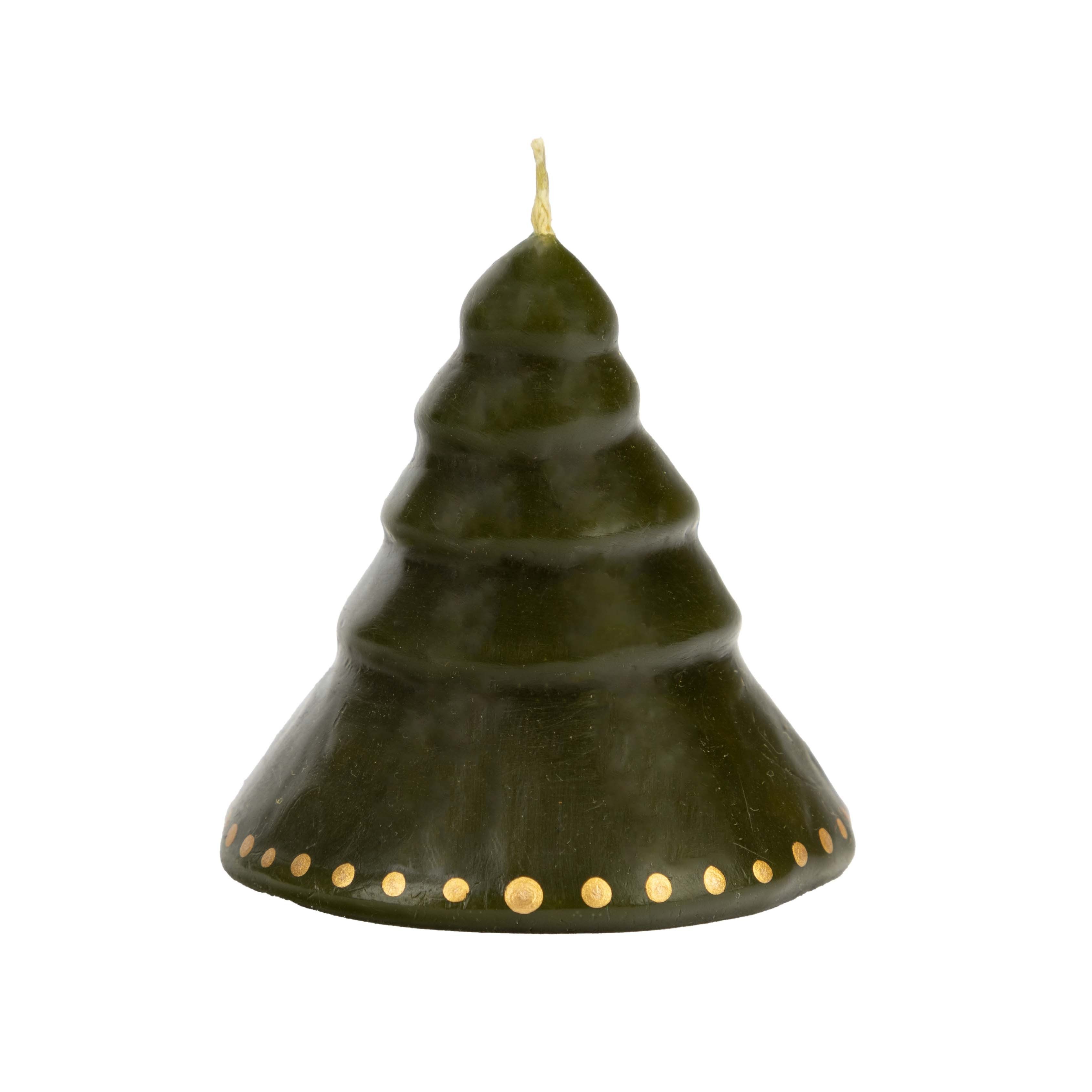 El Puente Formkerze Kerze "Kleiner Weihnachtsbaum", Handmade, Handmade
